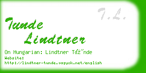 tunde lindtner business card